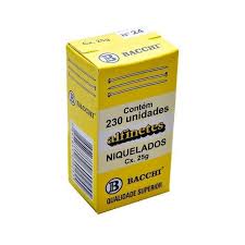 ALFINETE CABECA N.24 25G BACCHI