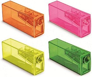 APONTADOR C/ DEPOSITO NEON FABER-CASTELL
