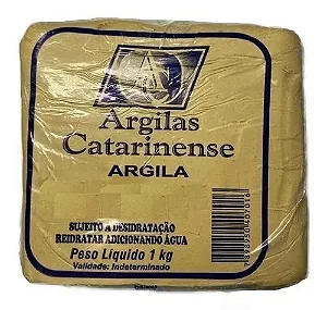 ARGILA CATARINENSE PACOTE C/1KG