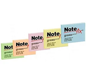 BLOCO ADESIVO NOTEFIX  76X102MM 100 FOLHAS 3M