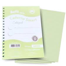 BLOCO CADERNO SMART COLEGIAL 48FLS VERDE 1818RE DAC
