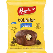 BOLINHO CHOCOLATE C/ BAUNILHA 40g  BAUDUCCO