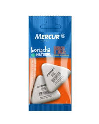 BORRACHA BRANCA OVAL/DELTA BLS C/2 MERCUR