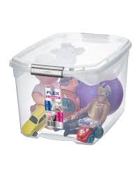 CAIXA ORGANIZADORA PLASTICA 29L MEDIO CRISTAL SANREMO SR941