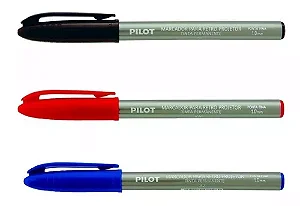 CANETA  RETROPROJETOR PILOT  1.0MM AZ-VM-PT