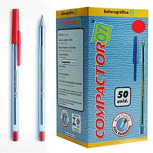 CANETA ESFEROGRAFICA COMPACTOR VM C/50