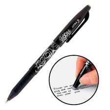 CANETA ESFEROGRAFICA ESCREVE E APAGA FRIXION BALL 0.7MM PRETA PILOT