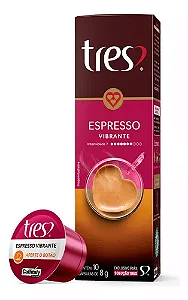 CAPSULA CAFE TRES ESPRESSO VIBRANTE  COM 10 CAP 8G