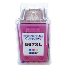 CARTUCHO COMPATIVEL HP 667XL COLOR