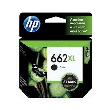 CARTUCHO DE TINTA HP 662XL - CZ105AB PRETO 6,5ml ORIGINAL