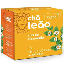 CHA CAMOMILA C/10 SAQUINHOS LEAO