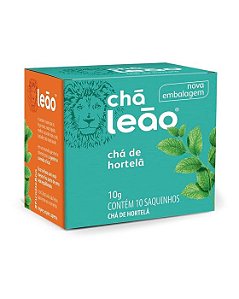 CHA HORTELA C/10 SAQUINHOS LEAO