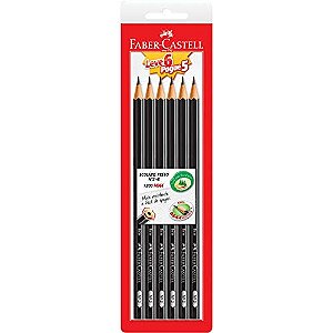 LAPIS GRAFITE FABER 1205 LEVE 6 PAGUE 5