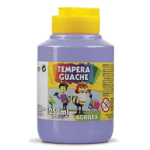 TINTA GUACHE 250 ML LILAS ACRILEX