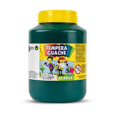 TINTA GUACHE 500ML VERDE BANDEIRA ACRILEX 511