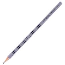 LAPIS GRAFITE  FABER GRIP AZUL/CINZA
