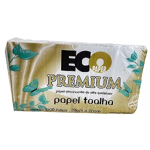 PAPEL INTERFOLHAS ECOLOGY PREMIUM 20X20X1000