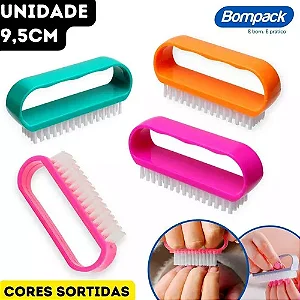 ESCOVA DE LAVAR UNHA C/ ALCA 26293 BOMPACK