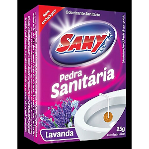 PEDRA SANITARIA LAVANDA 25G SANY BRIL