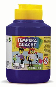 TINTA GUACHE 250ML VIOLETA 516 ACRILEX