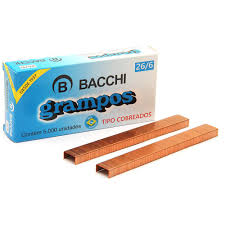 GRAMPO 26/6 COBREADO CX C/ 5000 BACCHI