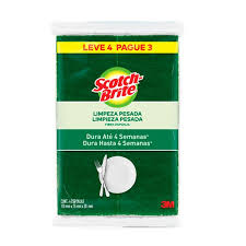 ESPONJA MULTIUSO SCOTCH BRITE LEVE4 PAGUE3