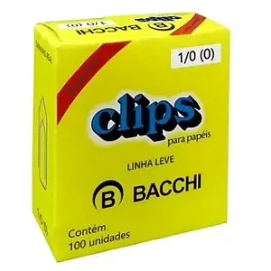 CLIPS METAL 1/0 C/100 BACCHI