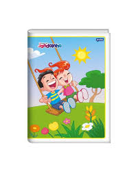 CADERNO 1/4 BROCHURA CAPA SIMPLES LINGUAGEM 96FLS