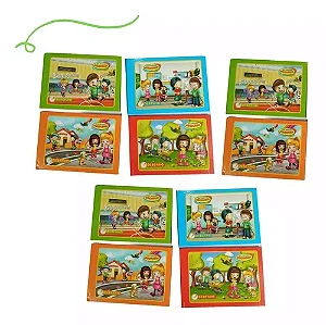 CADERNO 1/4 BROCHURA CAPA DURA DESENHO 40FLS
