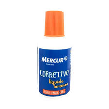 CORRETIVO LIQUIDO BASE D´AGUA 18ML MERCUR