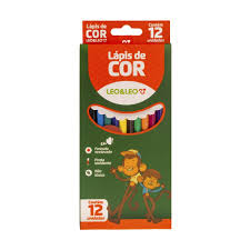LAPIS DE COR  12 CORES LEO E LEO