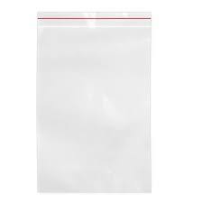 SACO PLASTICO HERMETICO ZIP LOCK Nº8 17 X 24CM C/100UN