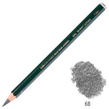 LAPIS GRAFITE GRADUADO 9000 6B FABER-CASTELL