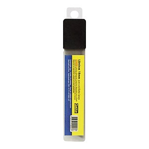 LAMINAS P/ESTILETE LARGA 18MM C/10