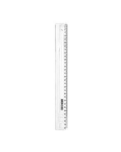 REGUA PLASTICA 30CM DELLO INCOLOR 3110.H