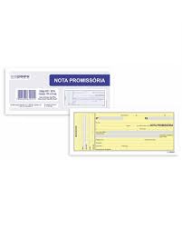 GUIA COMERCIAL NOTA PROMISSORIA 144x65mm 50FLS SIDGRAPH