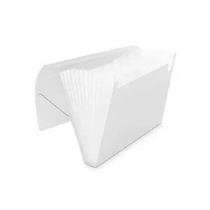 PASTA SANFONA A4 31 DIVISOES CRISTAL LINE POLIBRAS 91517