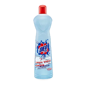 LIMPA VIDROS CLASSICO COM TAMPA 500 ML DEOLINE