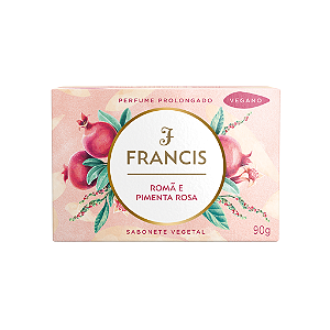 SABONETE BARRA FRANCIS ROMA E PIMENTA ROSA  - CAIXA