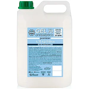 GEL CLEAN ANTISSEPTICO PREMISSE ALCOOL 70% - 5 Litros