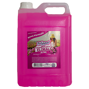 DESINFETANTE FLORAL ULTRA 5L - TROPPEL