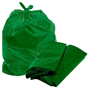 SACO DE LIXO 40L VERDE C/100 - PV