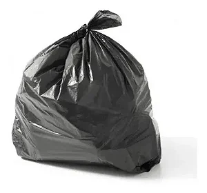 SACO DE LIXO 40L PRETO REFORÇADO 6MC C/100 PV