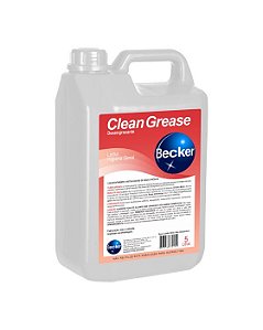DESENGRAXANTE E DETERGENTE CLEAN GREASE 5L PA1023 BECKER