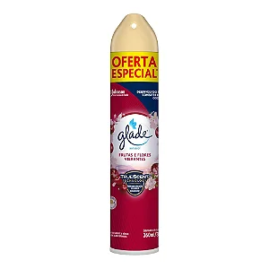 ODORIZADOR DE AR 360ML FRUTAS E FLORES GLADE