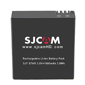 Bateria SJCAM SJ7 Star - 3.8V - 1000mAh - 3.8Wh - Li-ion