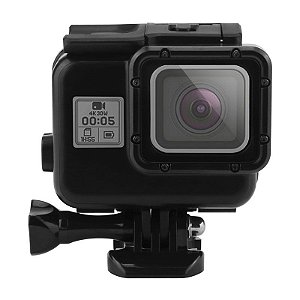 Caixa Estanque Mergulho para GoPro HERO5, HERO6 e HERO7 Black - Preta