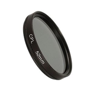 Filtro CPL Polarizador Lente DSLR para Nikon Canon Sony 52mm