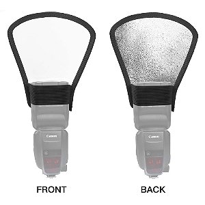 Difusor Rebatedor Refletor Flash Universal para Nikon Canon
