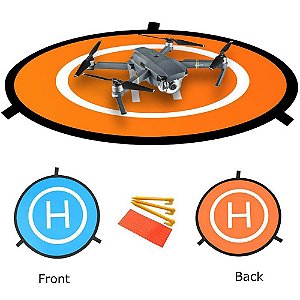 Heliponto Pista de Pouso Plataforma Pad Landing Drone 75cm